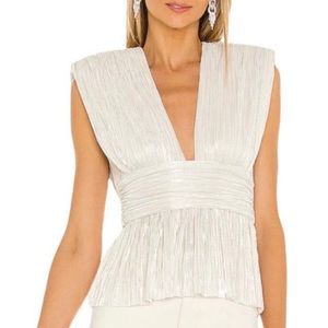 Gorgeous White Sabina Musayev Top